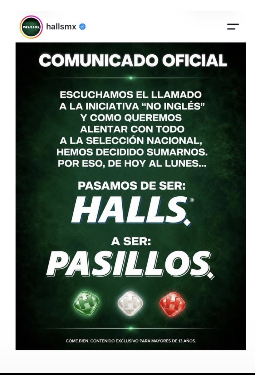 ReVelezV's tweet photo. Qué clase de jugada magistral está ocurriendo con la publicidad y el partido de mañana? 
Que oficialmente se queden así los nombres porfa 🤝
#NoInglés 
#mexico https://t.co/ZlEc1yIbsG