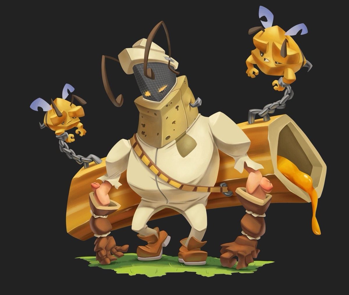 CDReferences's tweet photo. Submission by Flavio Bartalucci ( https://t.co/FgMkJ8lb7S ) for the #CDChallenge - May 2026 theme was #TravellingBeekeeper
Presented by IDEA Academy → https://t.co/N5SmqrvCRf
#characterdesignchallenge #characterdesign #artcontest #artcommunity https://t.co/z3Rcixjh2K