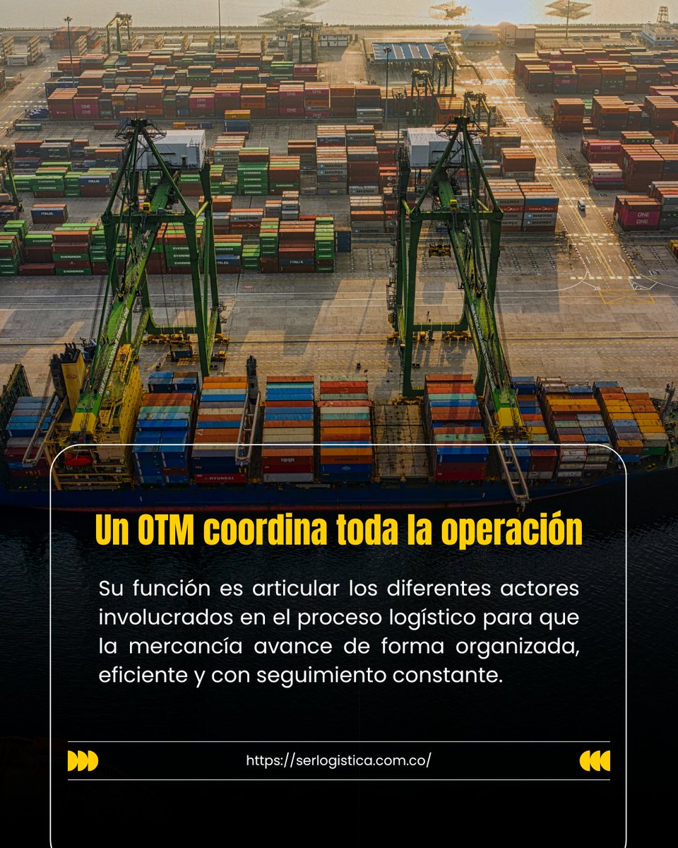 SerlogisticaOTM's tweet photo. Una operación logística eficiente requiere mucho más que movilizar mercancía.
En Serlogística trabajamos para acompañar cada etapa con soluciones logísticas adaptadas a las necesidades de nuestros clientes.

#Serlogística #OperadorLogístico #TransporteMultimodal #Logística https://t.co/YAc91R6NxM
