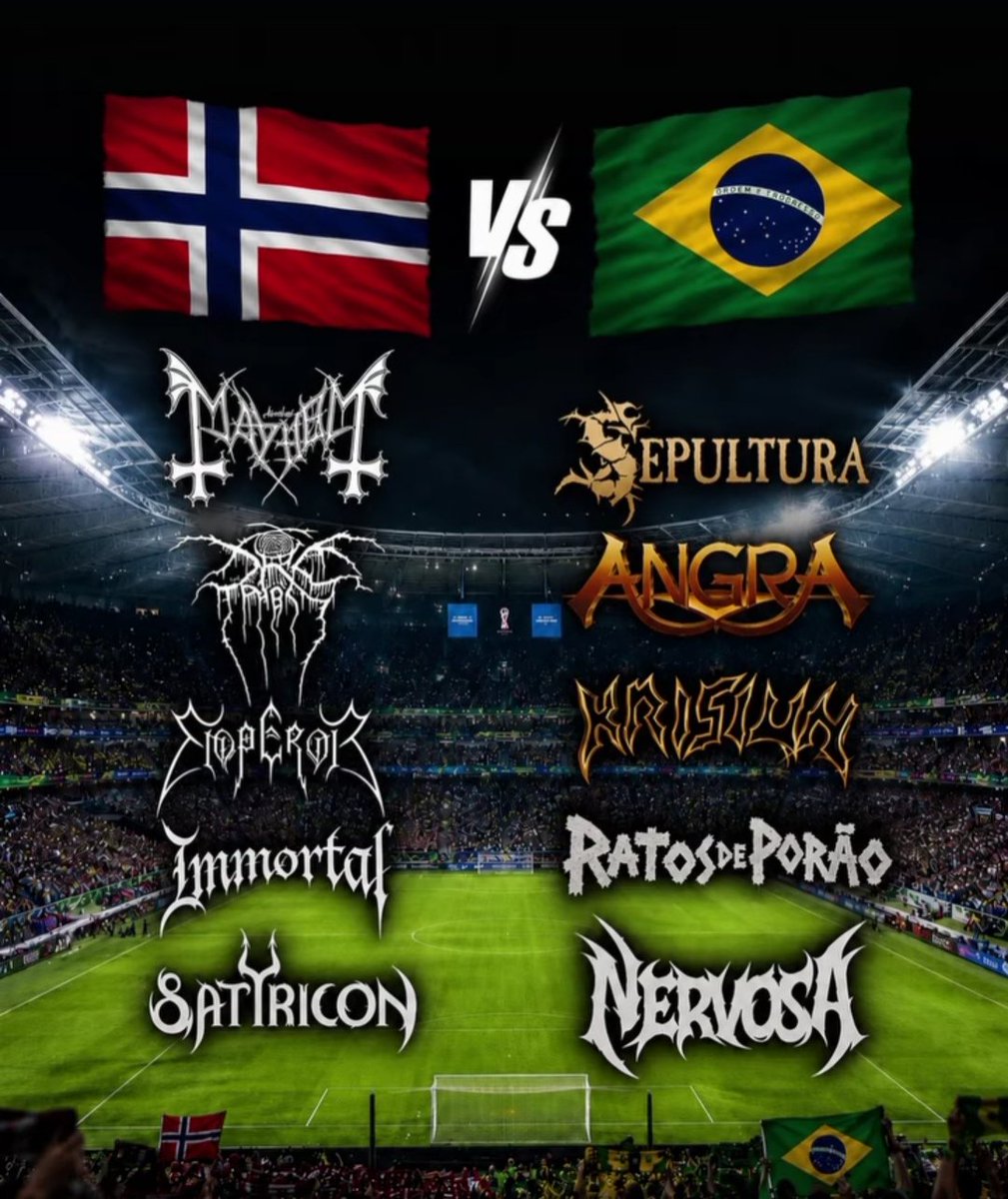 luisfergomguch's tweet photo. 🇧🇷 2- 2 🇳🇴 van a prórroga y en penales gana Emperor. https://t.co/FA8mc8ZdJc