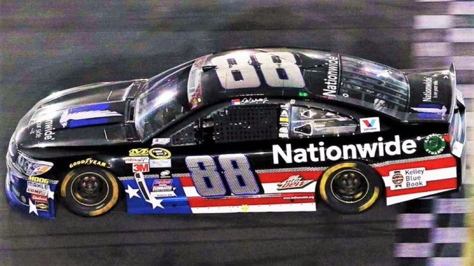 LegendsNascar's tweet photo. Dale Earnhardt Jr won the 2015 Coke Zero 400 at Daytona eleven years ago today. 🏁     

It was his fourth Cup win at Daytona.

@DaleJr 🏁 @DAYTONA 🇺🇸 https://t.co/rddjWgh7RW
