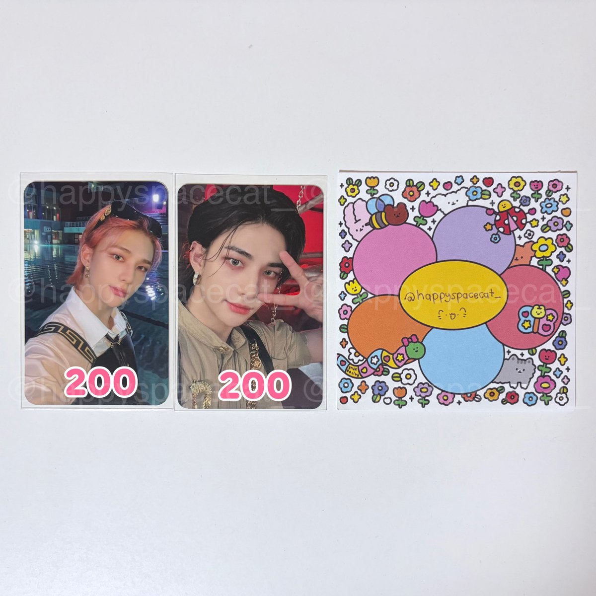 happyspacecat_'s tweet photo. 🤍 ขาย 🤍 ʢ ฮยอนจิน .ʡ
- เบเน / POB -
✦ (5-STAR) yes24 【 200 บาท 】
✦ (ROCK-STAR) music plant 【 200 บาท 】
-` 💌 ส่งฟรีลทบ. 💌 ´-
ーーーーーーーーーー
#ตลาดนัดเด็กหลง #ตลาดนัดstraykids https://t.co/szgYa7lnyr