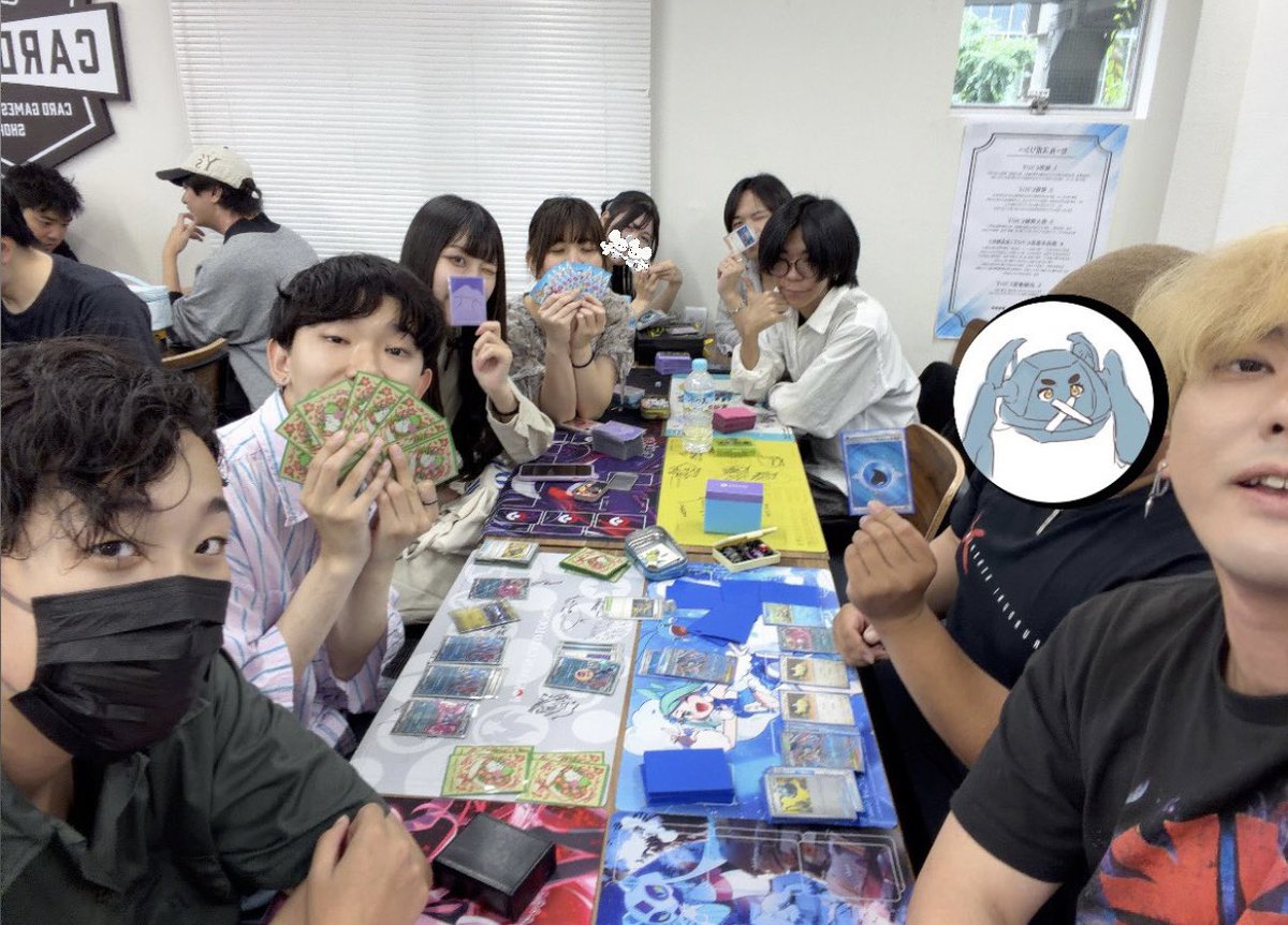 pokemon_kimunii's tweet photo. 今日は池袋練習会！！
@hika_poke0720 @rmrmchann 
@petyokwy6 @naeU_U @knd_517 
@Nkxz110 @Hellmed_pcg https://t.co/ny6zcNFy0i