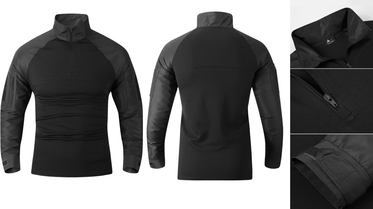 Geeklighting24's tweet photo. Performance meets everyday style. 💪

The Geeklighting Men's Quarter-Zip Long-Sleeve Polo is lightweight, breathable, and built for work, training, and the outdoors.
#Geeklighting #MensPolo #QuarterZip #OutdoorWear https://t.co/d2QBX7PWWn