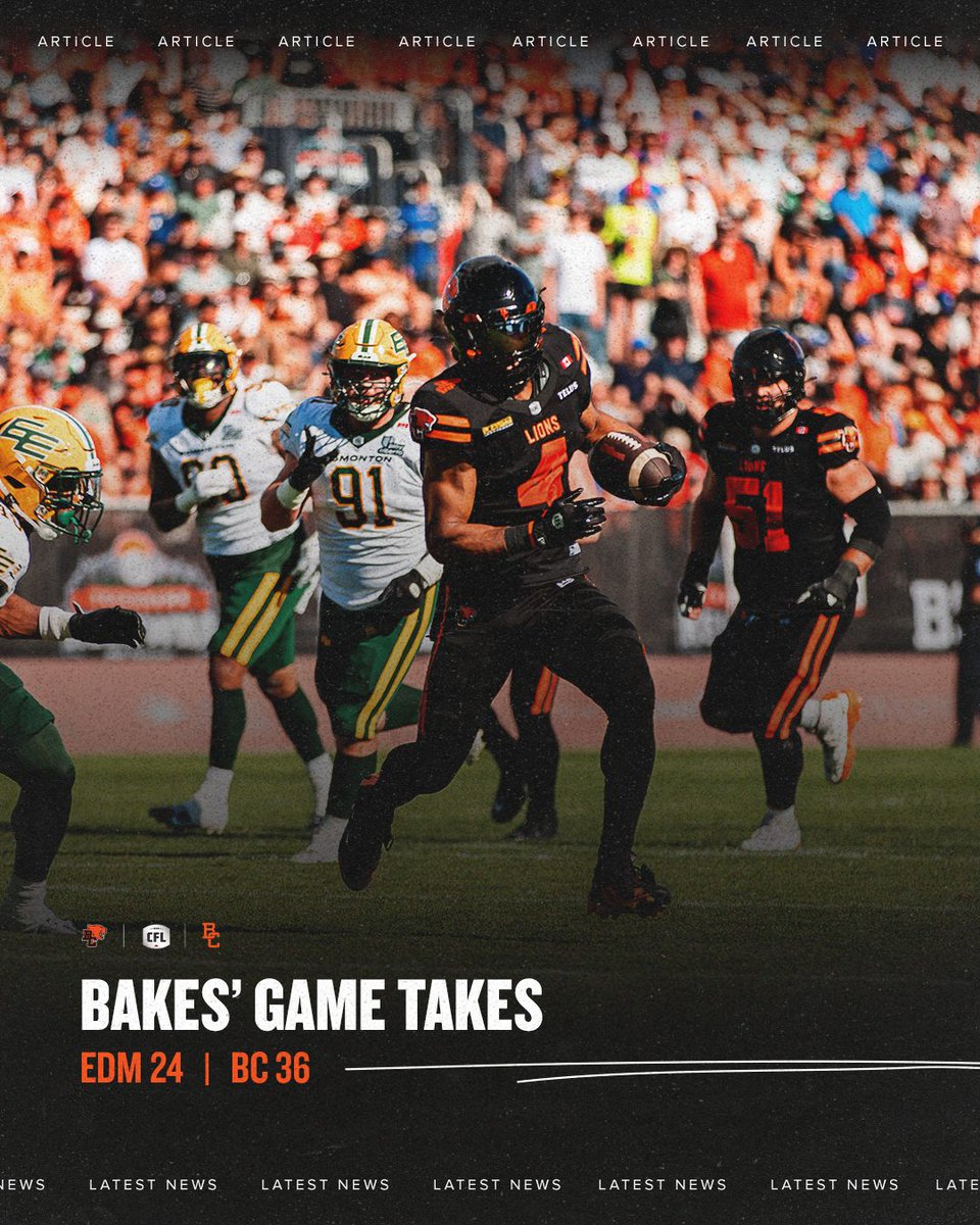 BCLions's tweet photo. "We’re confident that we can be difference makers on the field there with those turnovers. I think we showed that today.”

READ MORE ➡️ https://t.co/megyRsPLuj https://t.co/fZXExeqcIk
