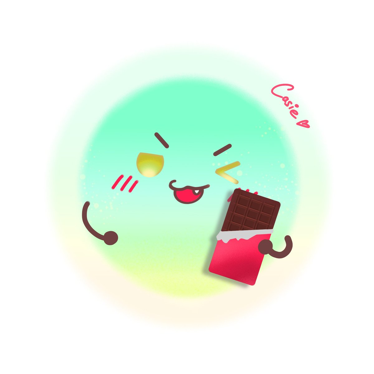KC_7385's tweet photo. Oh who is that? A new fella Bubble Blobbu ? 
He loves his chocolate and can't wait to share it with you🍫 
#LoveandDeepspace #Valko 
#恋与深空 #敖尹 
#恋と深空 #ロウガ
#BringValkoBack #BringBackValko https://t.co/WNziOqOVzz