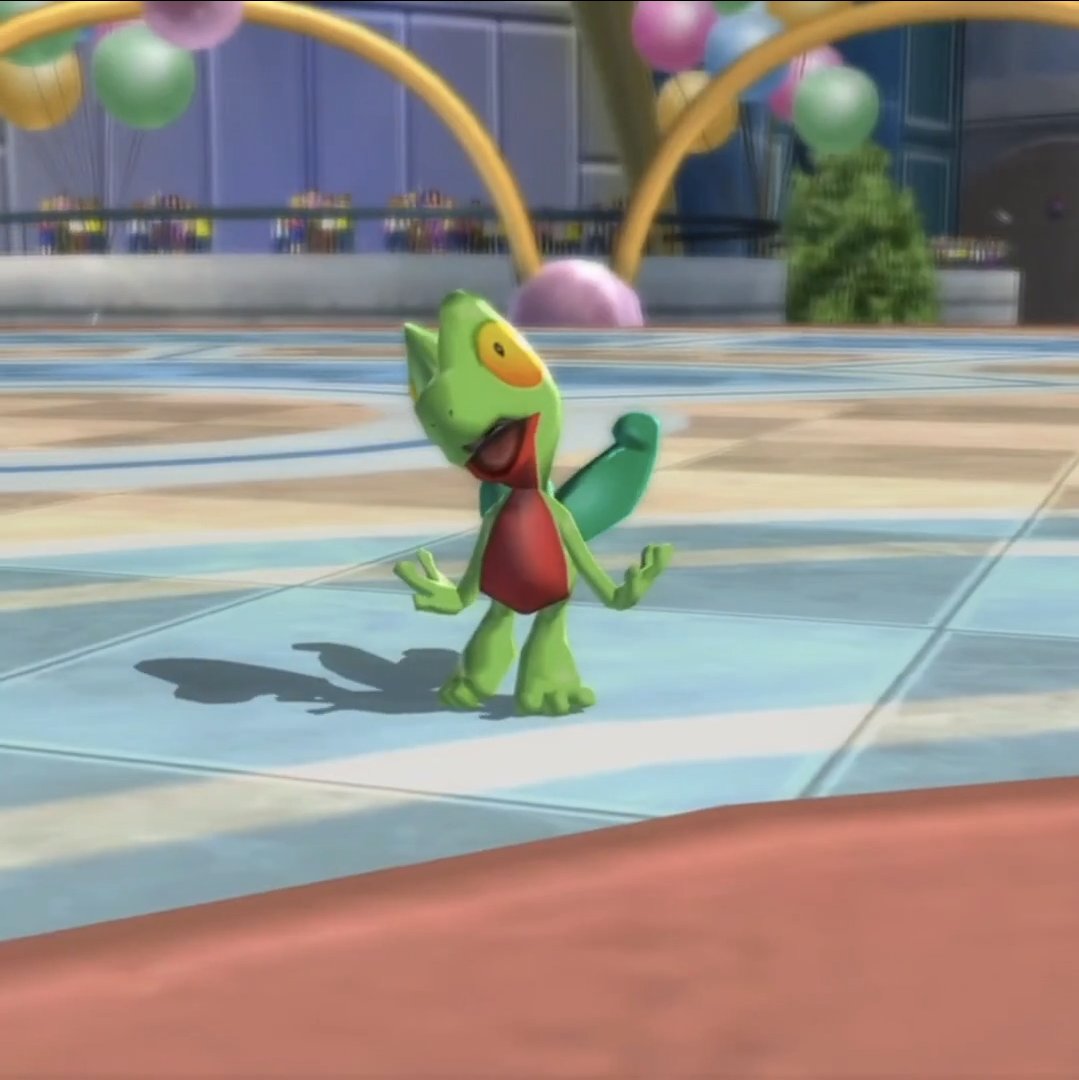 Analogrief's tweet photo. This treecko looks like someone's profile pic in Twitter https://t.co/5Lq1aJ4bvH
