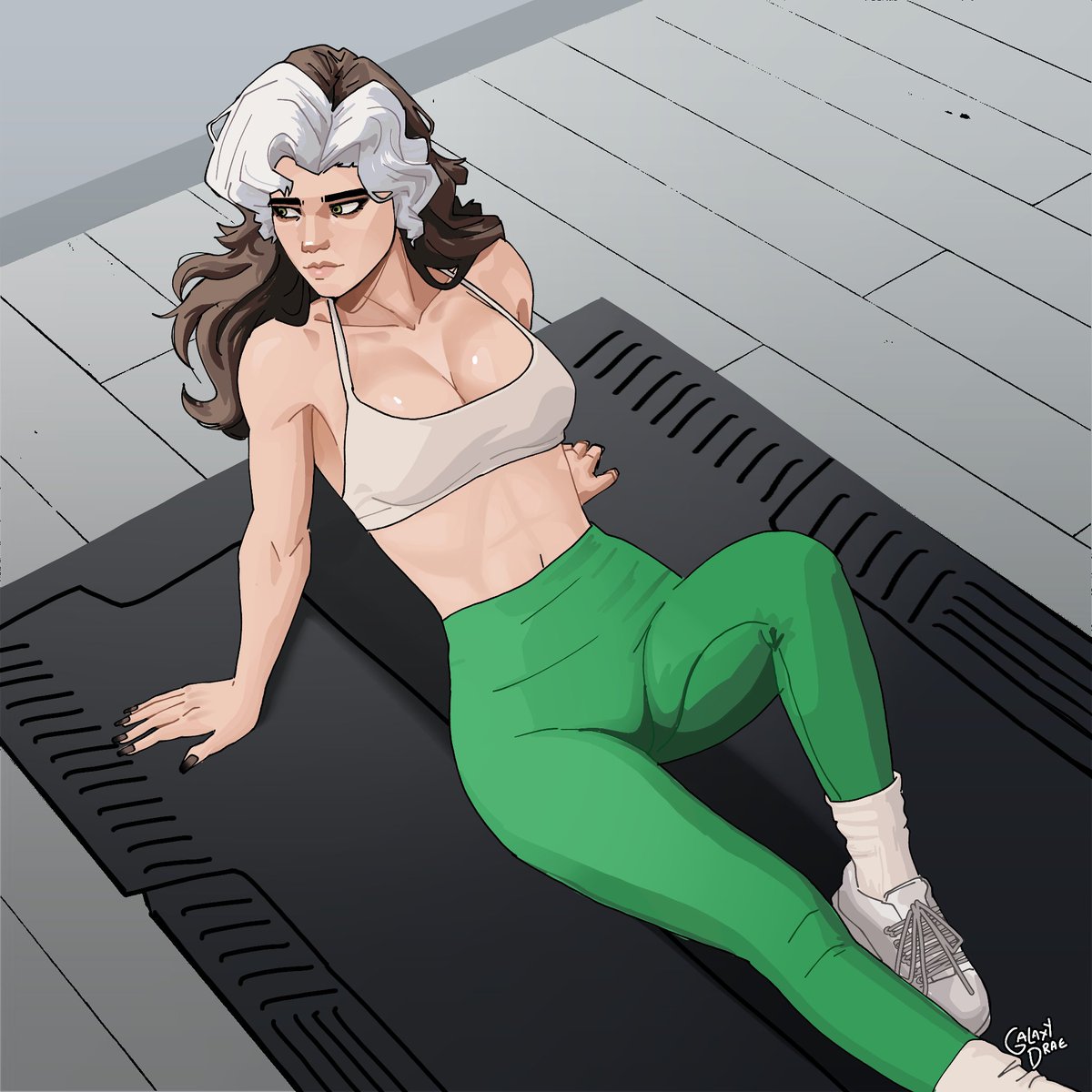 galaxy_Draw's tweet photo. Marvel Rivals | Rogue 🏋️
#fanart #Rogue #MarvelRivals https://t.co/zF5fOLDV0F