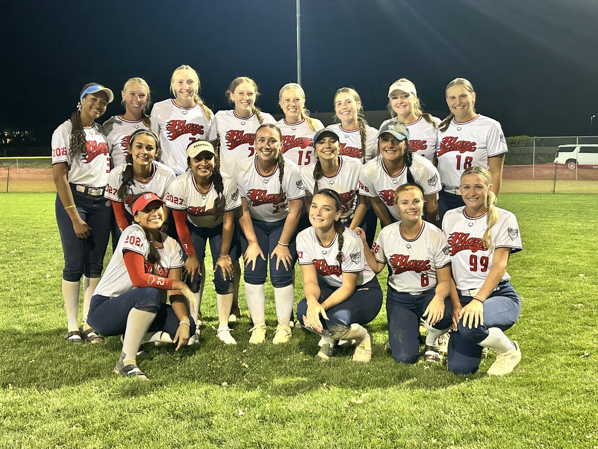 blazeunited18's tweet photo. Going into championship Sunday! Our bats will be ready! See you at Stazio at 8:30 AM on Field 4! https://t.co/LIeM9dQXbN