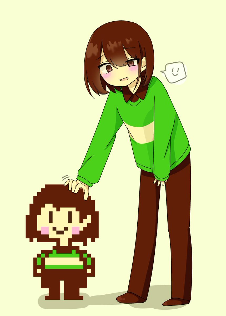 ama87sa's tweet photo. 原作カラーCharaちゃん再掲 https://t.co/resc5Fh7Fq