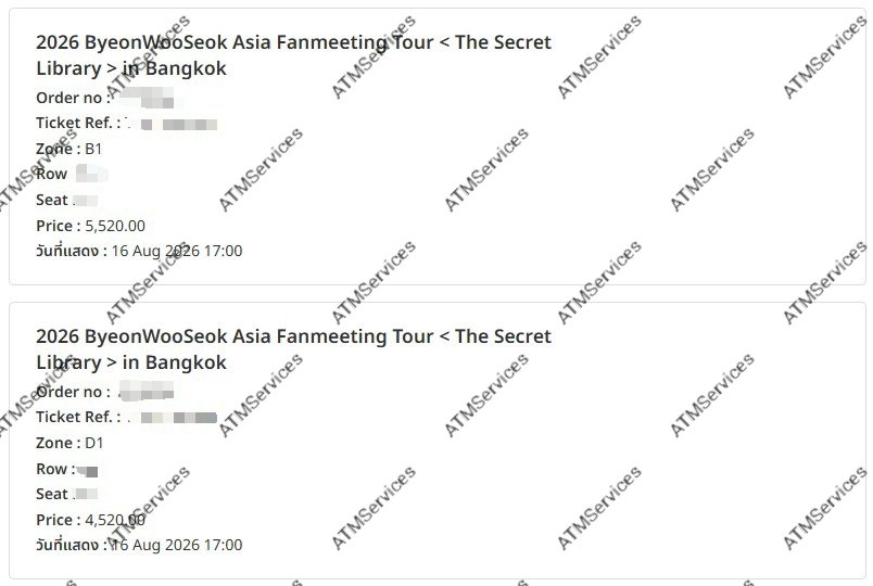 ATMServices_TH's tweet photo. รีวิวกดบัตรวันนี้ค่า ได้บัตร 

5500 - 1 ใบ
4500 - 1 ใบ

❌️❌️ NOT FOR SALE ❌️❌️

#reviewATMservices
#BYEONWOOSEOK_TOUR_in_BANGKOK https://t.co/tQUNjsPChM