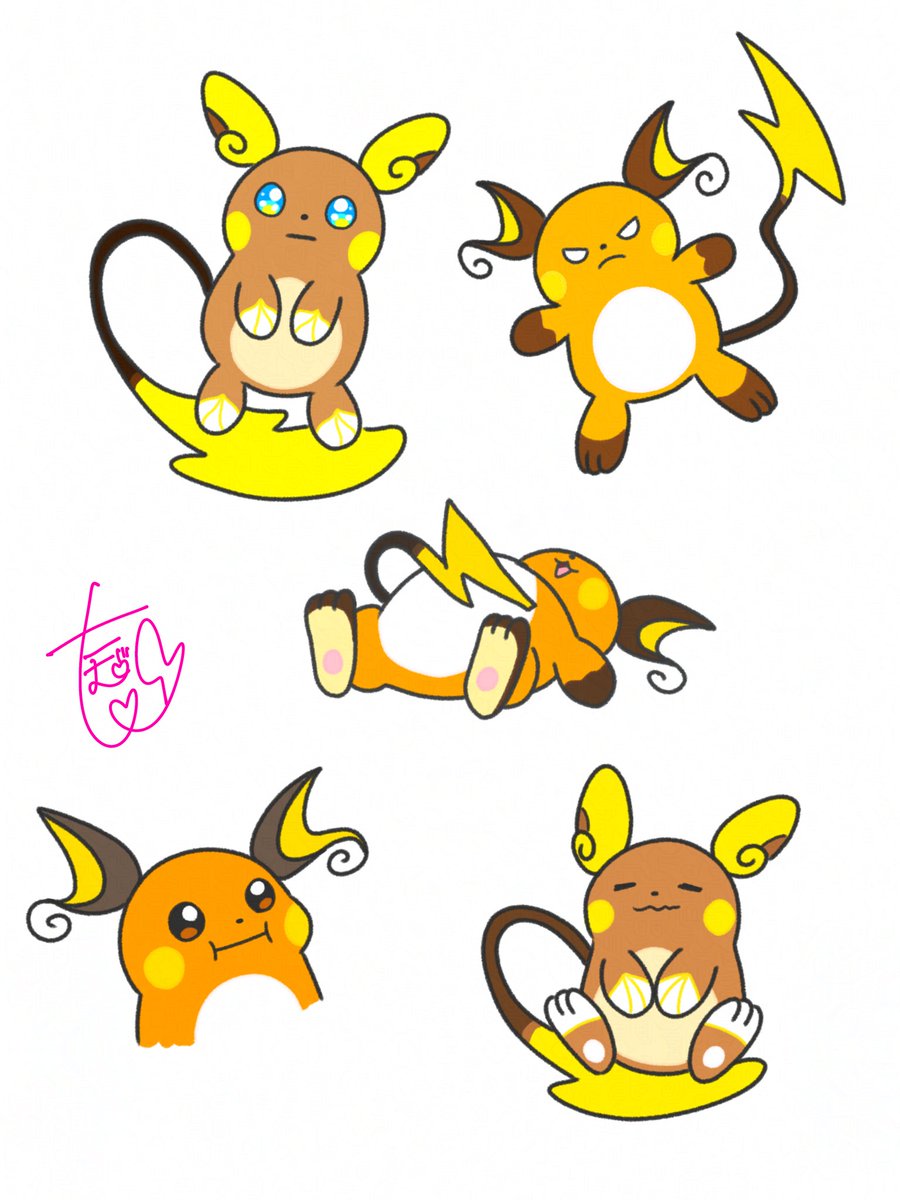 raichuu_pokemon's tweet photo. ライチュウらくがきの巻⚡ https://t.co/QJ9VXEQKvA
