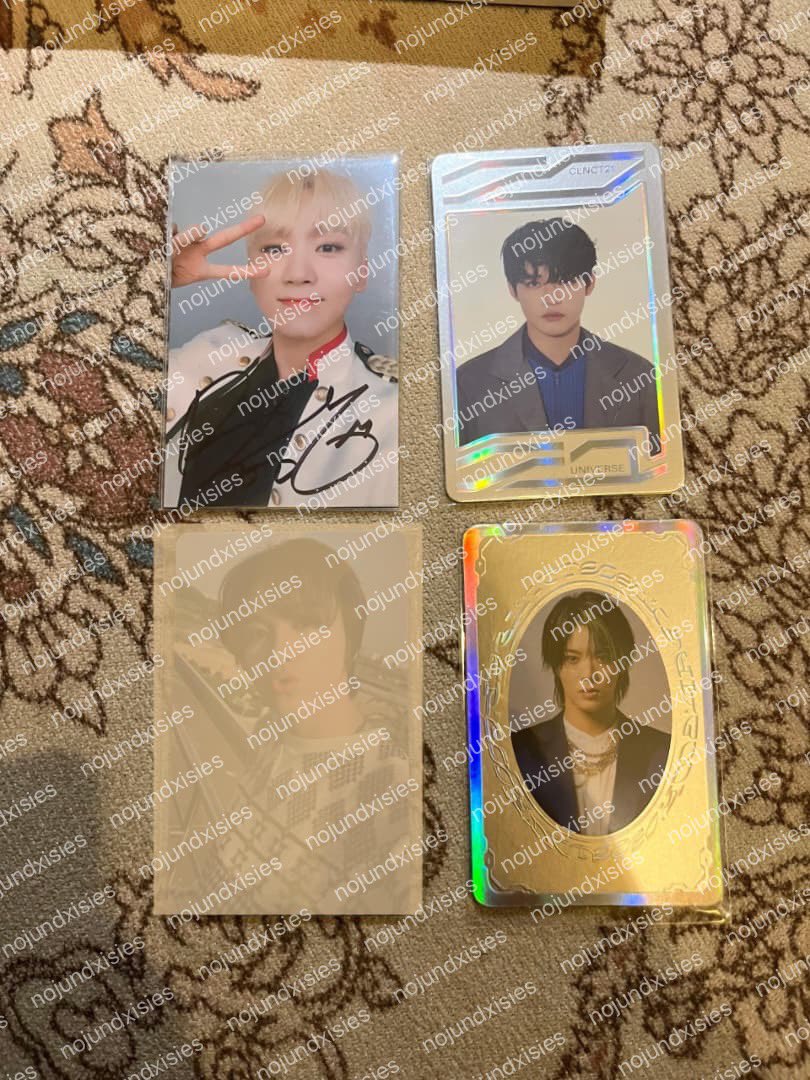 nojundxisies's tweet photo. HELP RT!

My friend wants to clear out these pcs as she really needs money rn 🥹🙏🏻 Prices are negotiable!

seungkwan signed pc RM500
suc chenle RM800
sybc yuta RM450

Malaysian bank | wise | PayPal ✅

DM for any questions! Pls mention after DM :)

#pasarnct #pasarsvt https://t.co/8sW252dYaI