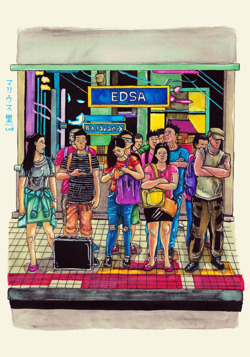 MariusBlack's tweet photo. ๐๐๐๐๐
Manila Ukiyo-E โข Marius Black 2018
9 x 12 ษชษดแดสแด๊ฑ ๐๐๐3,200
How I made the artwork
https://t.co/NQi1lXtfVD
#mariusblack #manilaukiyoe #kurosaku
#ukiyoe #artph #art #artwork #painting
#Manila #streetart #illustrations
#Pinoyart #sining #manilaart https://t.co/poVzjx3N9g