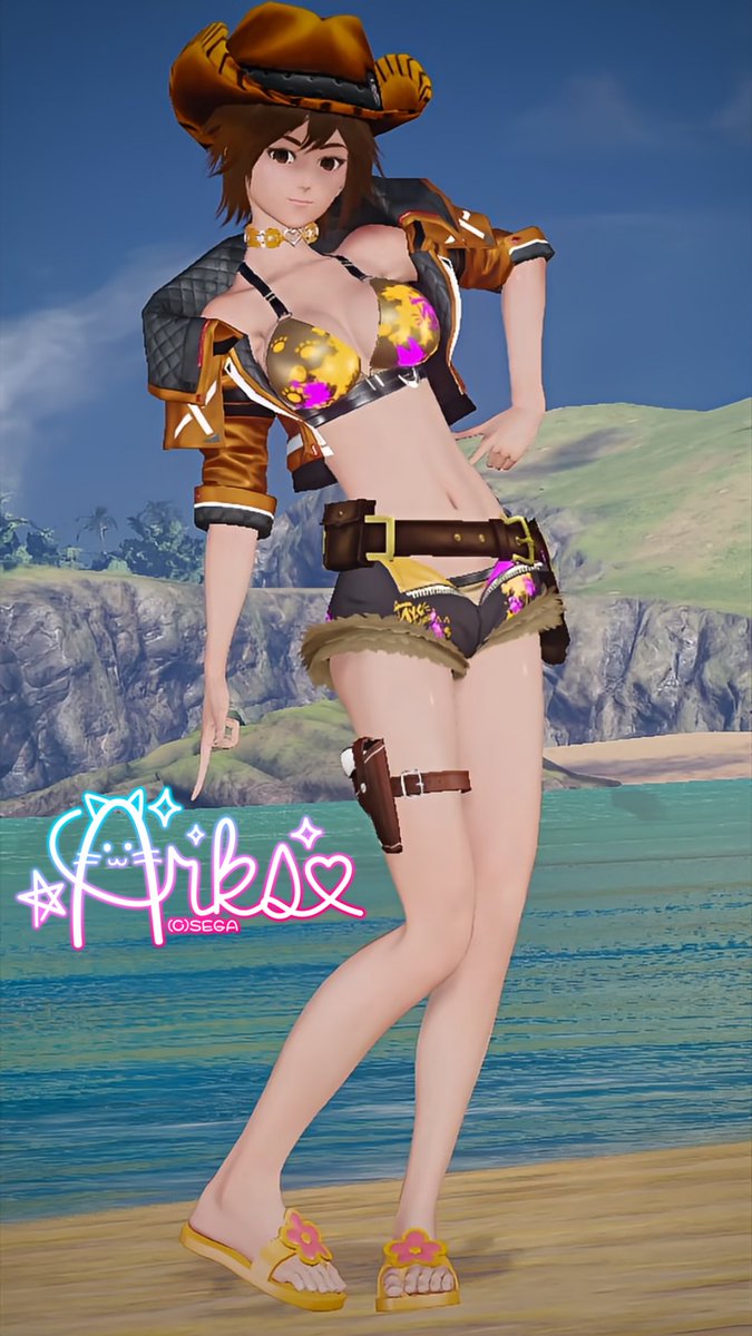 arumi_ngs_ship1's tweet photo. ナイトプール用に作ったコーデ！

#ma7ロゴ
#メンテの日じゃないけどssを貼る
#PSO2NGS_SS https://t.co/CdhhXgPMzU