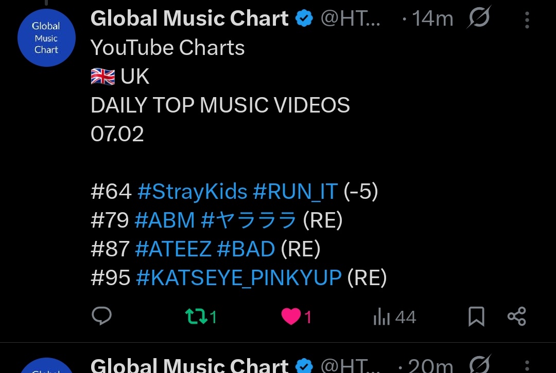 __ESCAPENOW__'s tweet photo. We need maintain 600k-500k stream daily❗️❗️❗️
Please stream the Mv daily ❗️❗️❗️

US/UK AND GLOBAL STAY🙏 https://t.co/lSPRss0PyG