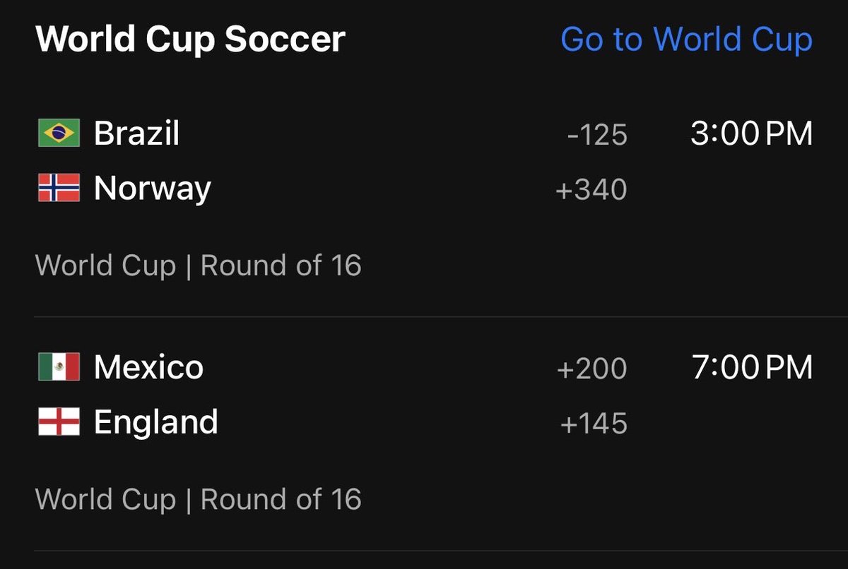 B3ttingManiac's tweet photo. WORLD CUP⚽️ SUNDAY 🔒! 

Like + reply to get the play! 

THE EASIEST BET OF THE WEEK! 🔥👀 https://t.co/vEpU5NfIFu