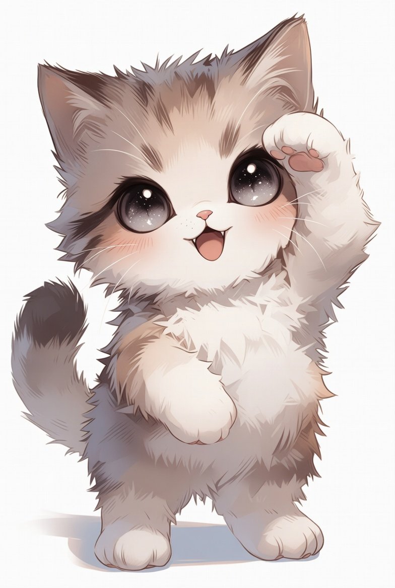 ♡♥猫♥ページ♡ Post by AIART 猫吉 on X: にゃん☺