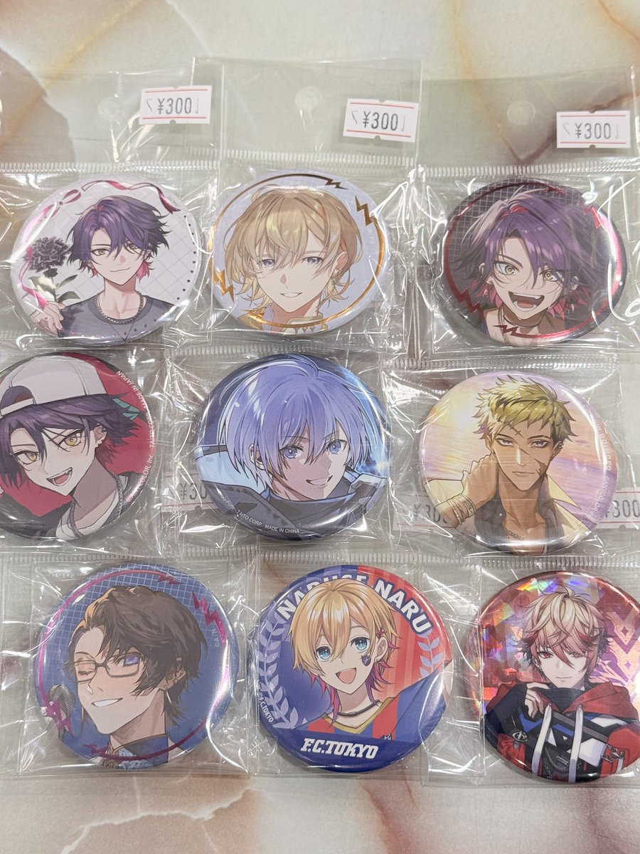 📢入荷情報📢 にじさんじ✨ VOLTACTION 1周年 缶バッジ 渡会雲雀 など