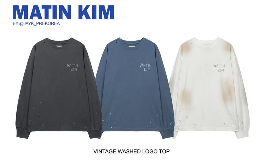 JAYK_PreKorea's tweet photo. Pre — MATIN KIM [เสื้อยืด]
🔻sale 30%

🚢  2,270 ฿ | ✈️  2,370 ฿ (ราคาปกติ3,200+)
✨ [มัดจำ 1,000]

ราคารวมส่งในไทย📦 
สอบถาม/สั่งซื้อ DM

❣️[ปิดรับเมื่อเว็บปรับราคา]

#พรีออเดอร์เกาหลี #พรีเกาหลี #Matinkim #รับหิ้วเกาหลี https://t.co/DC1Y7ruXWM
