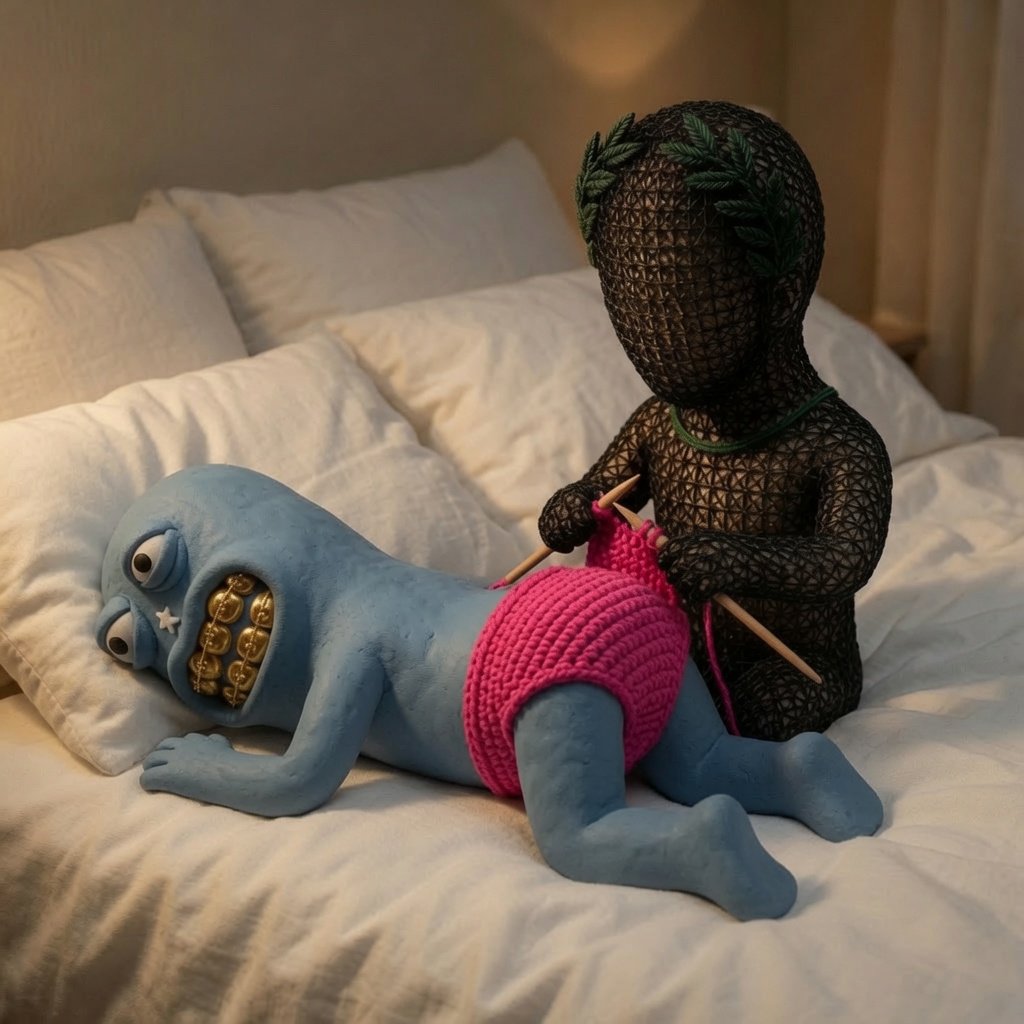 KytherCall's tweet photo. Hey @just_t00ns hurry up and get her @heefleursss 🪢🪡 otherwise they will knit all your clothes including your bra and panties until you can't be naked 🤣... https://t.co/XPqvUFbynt