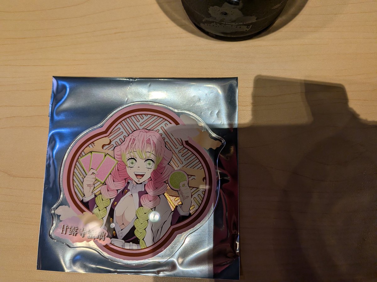 zerozeroich's tweet photo. 【交換】鬼滅の刃 ナムコ namco  追憶回廊ノ導  アクリルコースター B
譲 :  蜜璃
求 : 宇髄
現在namcoカフェ利用中　出先の為　IDなし　14時くらいまでサンシャイン内におります。検索からもお気軽にお問い合わせ下さい。 https://t.co/ug5a1ZY574