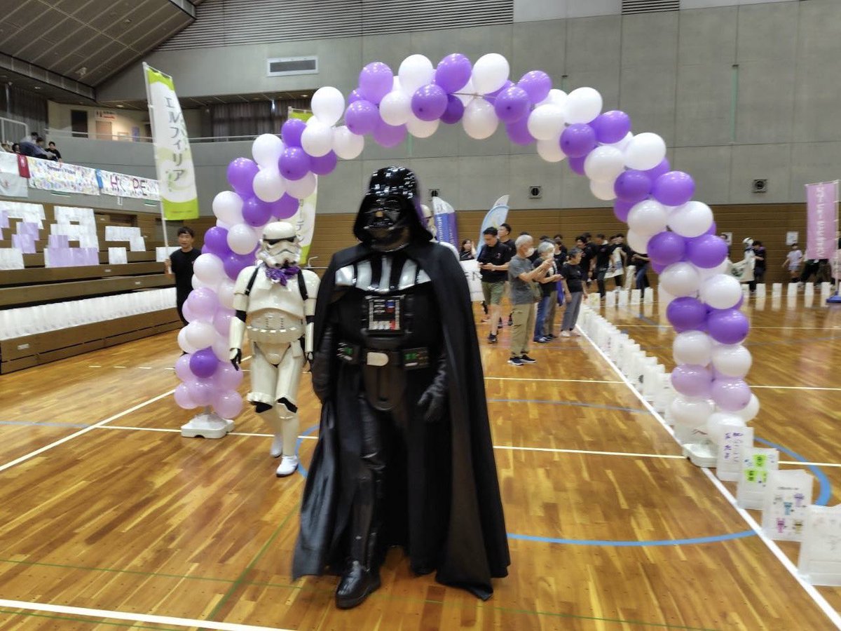 jp501st's tweet photo. 【出撃情報】7月12日(日) 10時~16時、「リレー・フォー・ライフ・ジャパン2026福島」にてチャリティウォークや交流を行います。
場所 : 福島トヨタクラウンアリーナ
Webサイトhttps://t.co/N7bmehyW2O
#501st #501stlegion #501stjapanesegarrison
#BadGuysDoingGood
#relayforlife https://t.co/MVtYhbRWeu