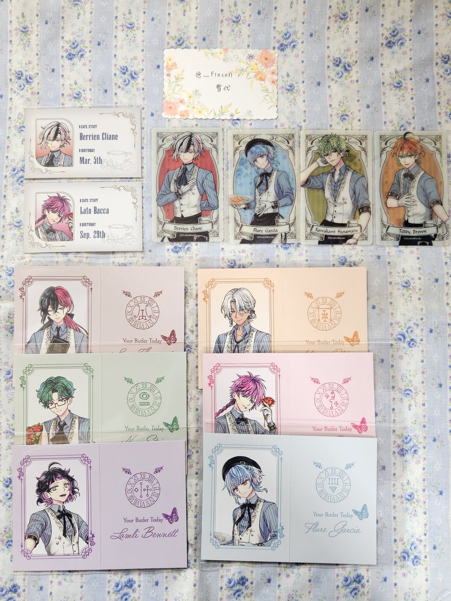 __Flocon's tweet photo. ❆交換
あくねこ 悪魔執事と黒い猫 アニメイト カフェ 特典 クリアカード 店員カード 

(譲)画像の執事様

(求)
店員カード
ボスキ1、バスティン1
クリカ
ハウレス、バスティン、ボスキ
特典
バスティン、ハウレス>ボスキ>ユーハン1

↓ https://t.co/quyP5uiPhS
