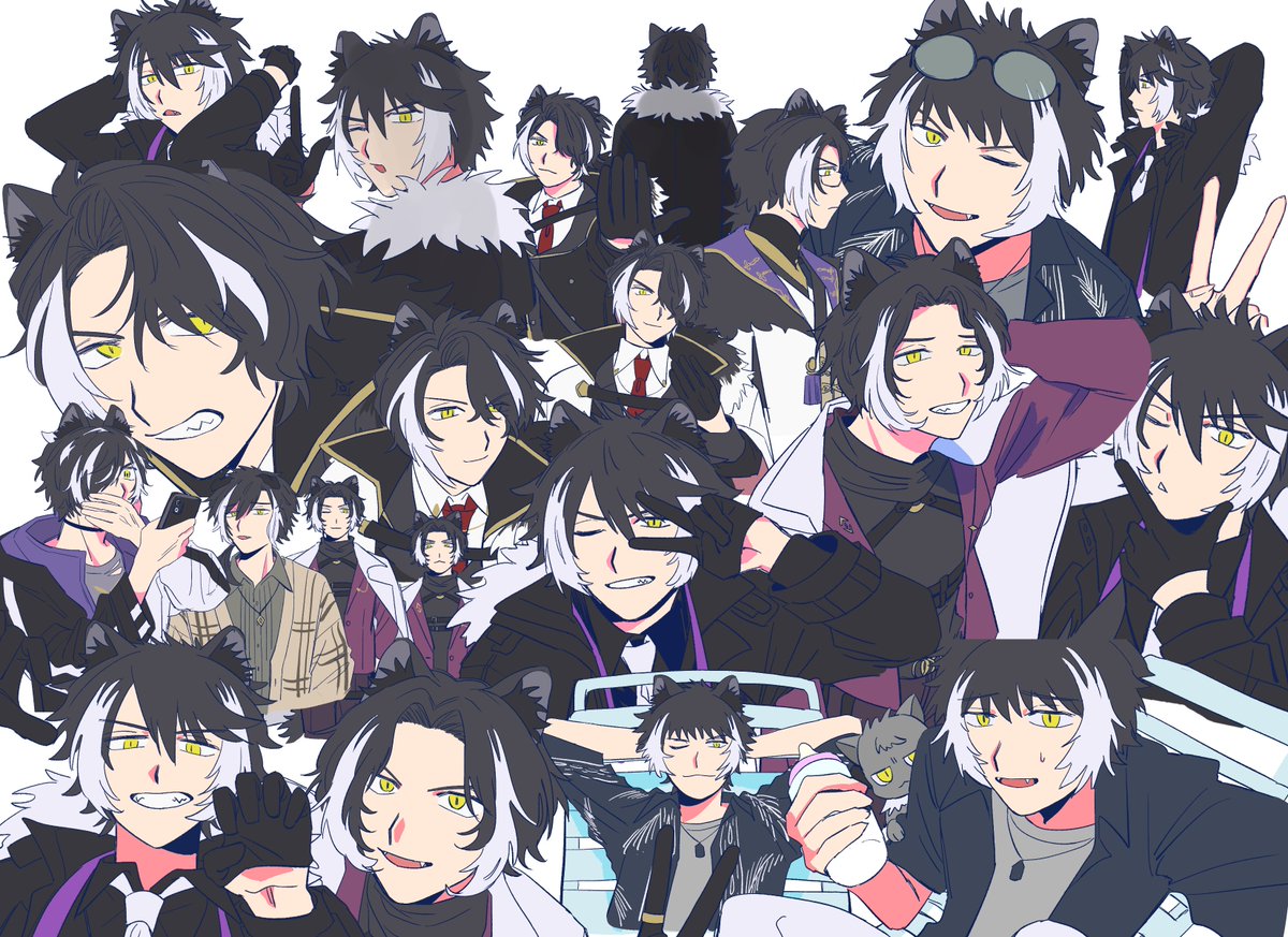 uyoyoyo_mu's tweet photo. せっかくなのでmadで使った絵たちも載せちゃお　いっぱい描けてうれしかったな https://t.co/788IXEmX7V