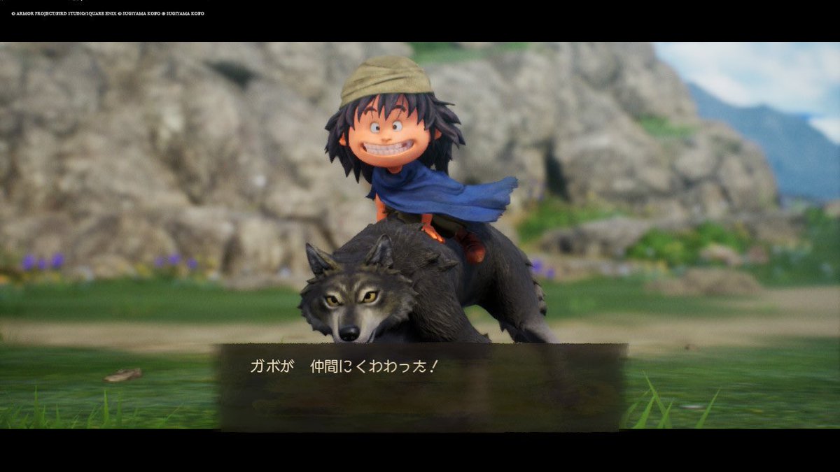 Erinaharuto's tweet photo. ドラクエ7リイマジンド続き🎮
ガボ仲間に入った！
ここのシーン感動しちゃった😭
付け足してくれてありがとう
絶対に外さないよ！ガボだけは！！！
フォロッド編まで進めた
早く転職したいのでダーマ神殿まで
頑張ります🔥 https://t.co/G100k9TKya