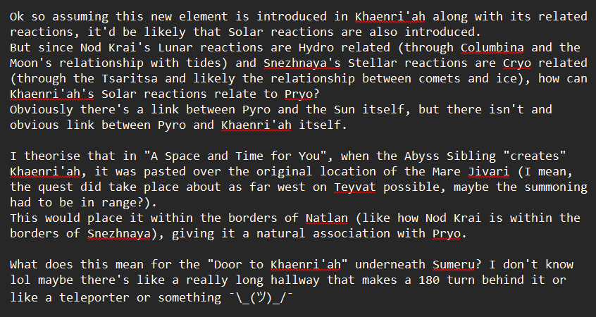 freDDeZZo's tweet photo. @Erbiarts Hi, loved your theory post about special reactions and predicitng the pattern (think it might've been deleted so replying here).

Wanted to add my thoughts as to how the predicted new element and the special "Solar" reactions might be viable. Hope you enjoy :> https://t.co/nTAQbm5r9m