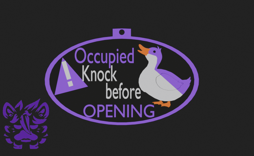 SebbyDuck's tweet photo. Here is a little sign i made for myself for a 3D print !
#blender3d #blender #3D #3DCG https://t.co/MJNyjbyesk