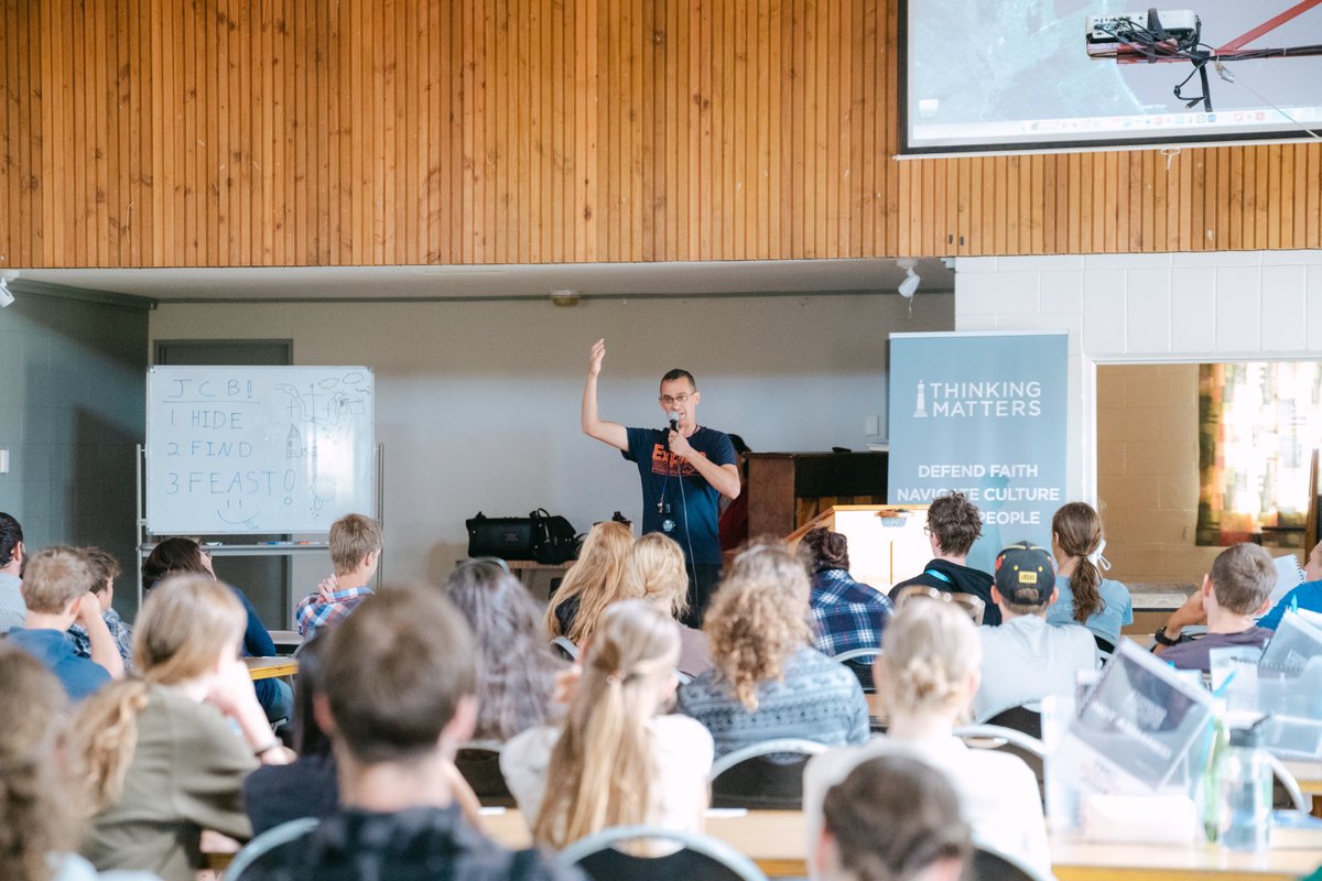 ThinkingNZ's tweet photo. “I feel far more confident sharing the gospel after this camp.”

Knowing what you believe changes everything, knowing why empowers you to share it. TMC trains students to give clear, loving answers for their faith.

📅 July 6–9
📍 CYC Ngaruawahia 

https://t.co/i4T54TOTbC https://t.co/21G8JZZ7XN