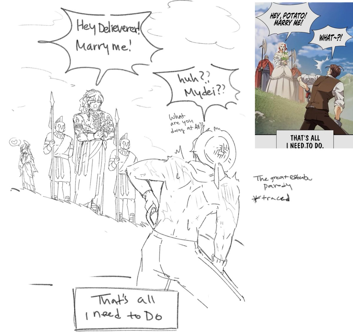 Gumemomeo's tweet photo. Was this done before? very phaidei https://t.co/0Jf0osTz6l