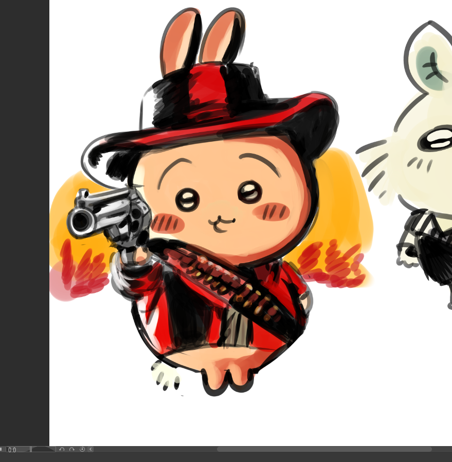 totalmortal's tweet photo. "you're a wanted man mr usagi"

"una" https://t.co/w6Yo3IbpOc