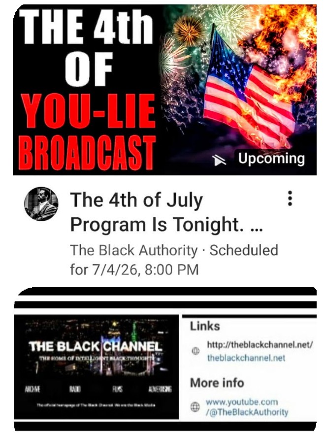 servicebyBenita's tweet photo. ⬛⚖️⬛ BLACK((1ST))AGENDA
#TheFoundationalBlackAuthority *ANCHORMAN @TheBlackChannel
"That Which Is Not Resolved Will Be Repeated"
https://t.co/duv3V4WoV5
"ACROSS THE BOARD"
https://t.co/kYdconqZWZ
#CutTheCheck
"THE DEAD ((LIVING)) AND THE UNBORN"
-CONDUCTOR-
📣SO BE IT
⬛⚖️⬛ https://t.co/siIWU8Gd7r