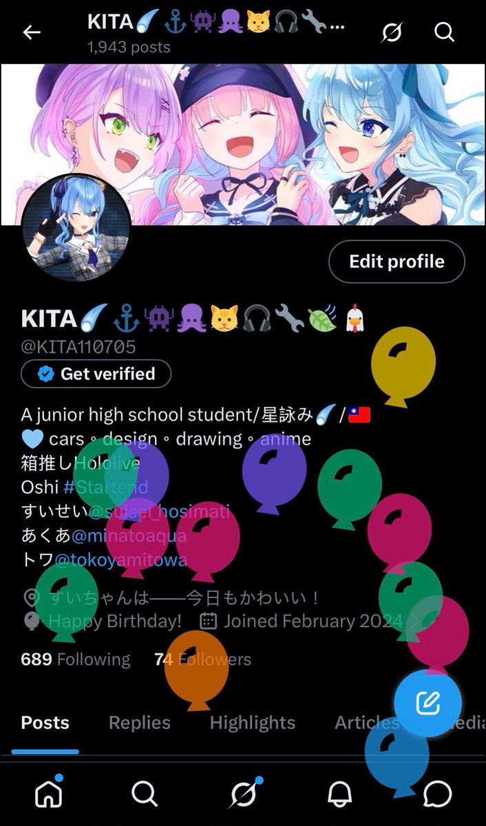 KITA☄️⚓️👾🐙🐱🎧🔧🍃🐔 tweet media