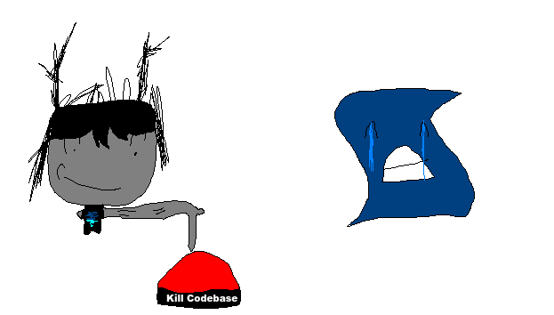 DieOfDeathInfo's tweet photo. DoD Is now on Maintenance see you soon!

here is an artistic representation of DZ deleting Codebase! (nobody misses them btw) https://t.co/8hnsvvSWEw