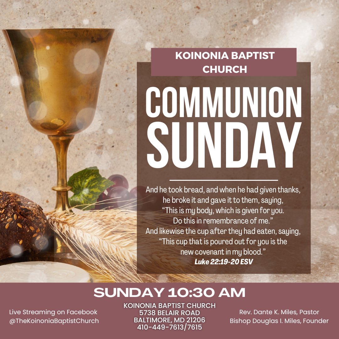 KBCBALTIMORE's tweet photo. #koinoniabaptistchurch #dantekwiyisimiles #wesavedyouaseat #visitus #baltimorechurch https://t.co/h7OnyovxSs