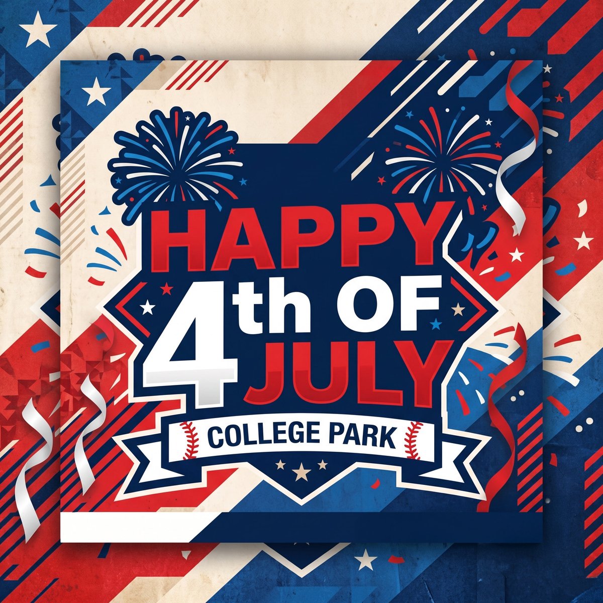 CPBKnights's tweet photo. Happy 4th of July, CP Family! 🦅🇺🇸
Wishing all of our players, families, and coaches a safe and fantastic holiday filled with family, fun, and fireworks. https://t.co/1Xer9a0DO2