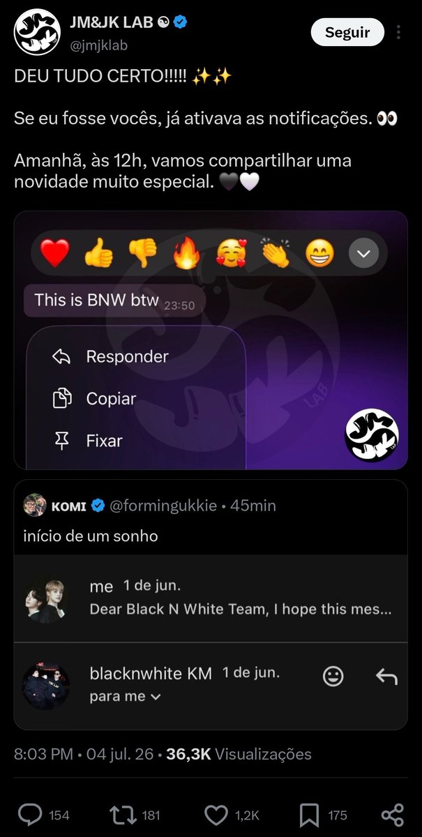 armyantithv's tweet photo. achei que a @jmjklab e a @formingukkie eram OT7, mas estão planejando projeto/evento com uma anti do taehyung que cortou ele da foto do próprio fanmeeting

"ah mas é uma conta focada só nos jikook", queria ver o discurso de vcs se fosse uma conta focada só no tae fazendo isso https://t.co/1PZTVw5qFv