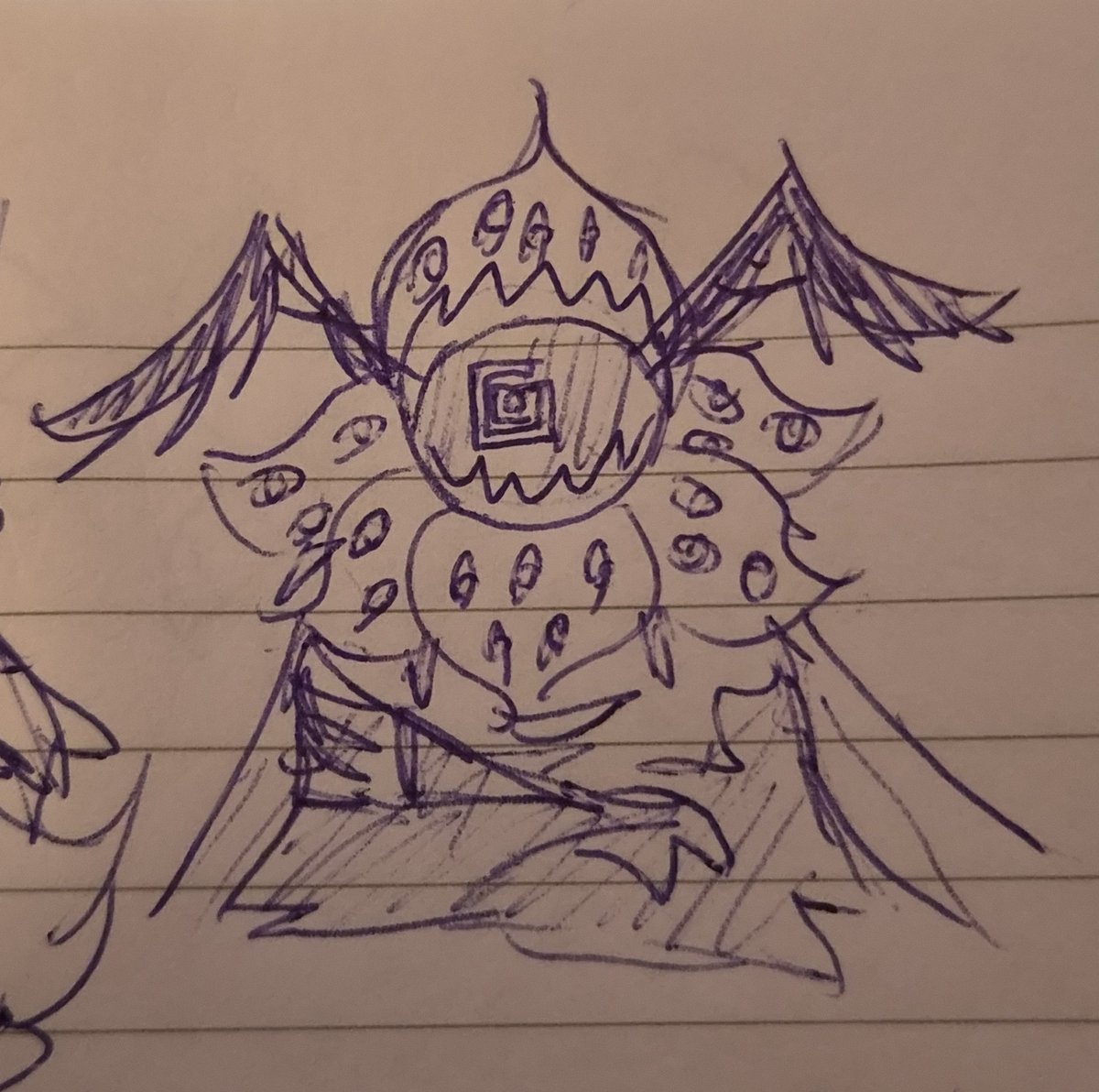 skyblightganon's tweet photo. I forgot to post oops anyways another celestial doodle #nullscape https://t.co/RqEVO329d7