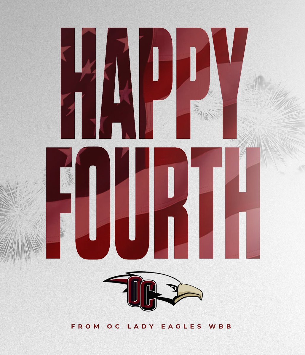 OC_WBB's tweet photo. Happy 4th of July! 🇺🇸🦅 https://t.co/rX62YvNv0f