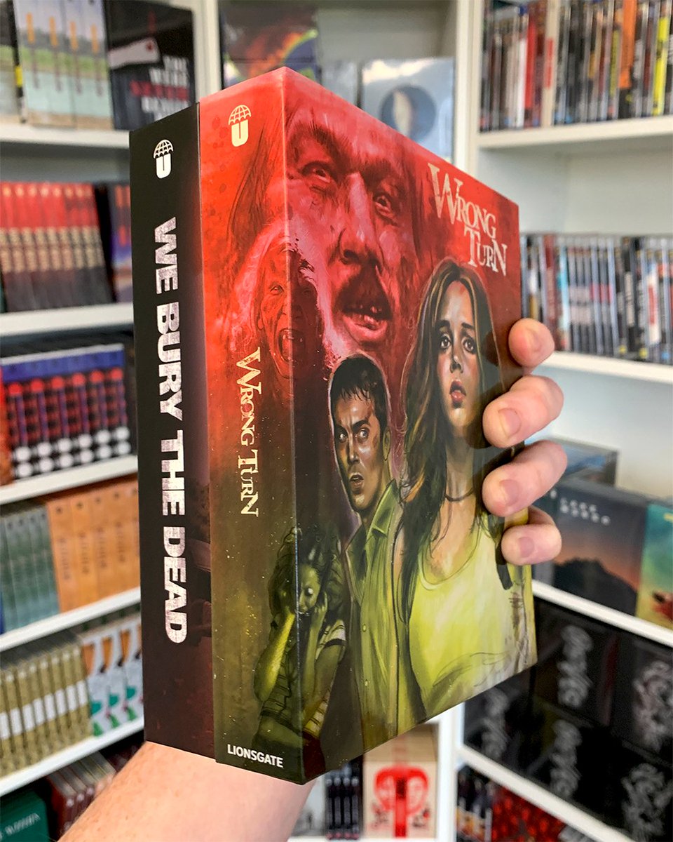 UmbrellaEnt's tweet photo. JULY releases have landed including 4K Collector Editions of WRONG TURN and WE BURY THE DEAD 🧟

Available now on the Umbrella webstore! https://t.co/BpYSLS8Tou