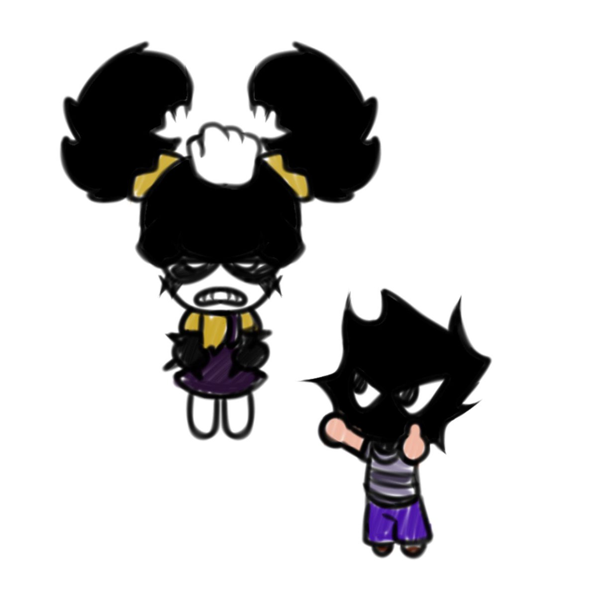 Garp201's tweet photo. Chibis (me quedo con esa version de Cc)

#Fnaf #Evanafton #Cassidy #Cassevan https://t.co/Iv0OH6vJkl