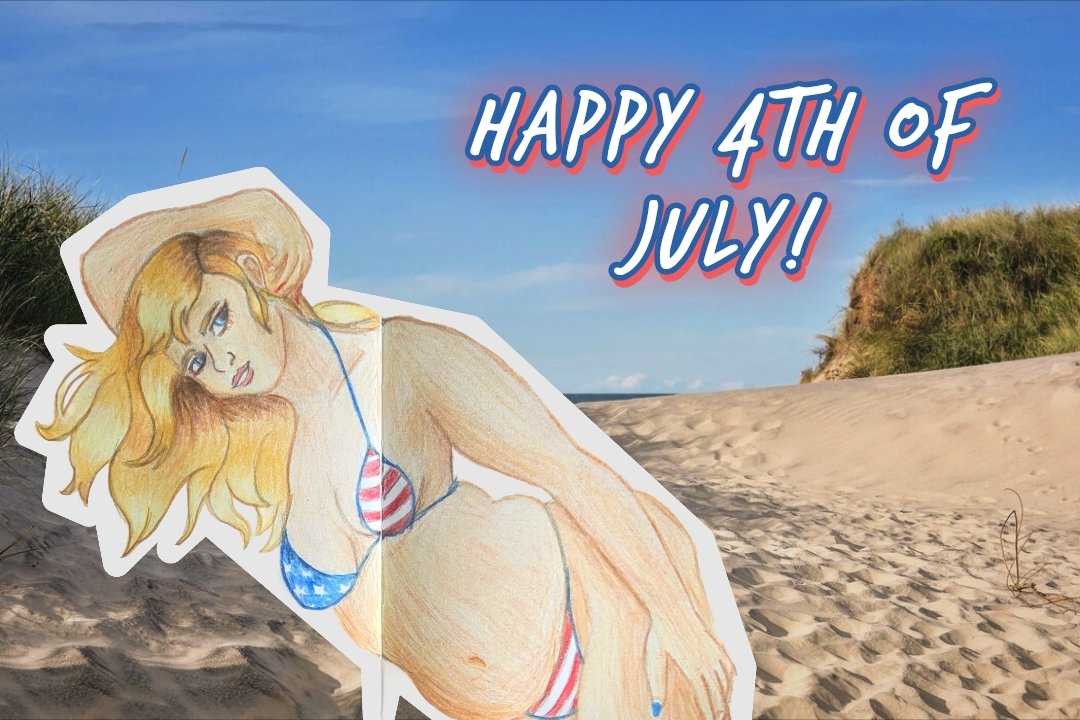 FlubbedGub's tweet photo. Happy 4th! I found the US average for every measurement to make her perfect for the occasion. #4th_of_July #IndependenceDay250 #chubby #feederism https://t.co/LbH05YNuvG