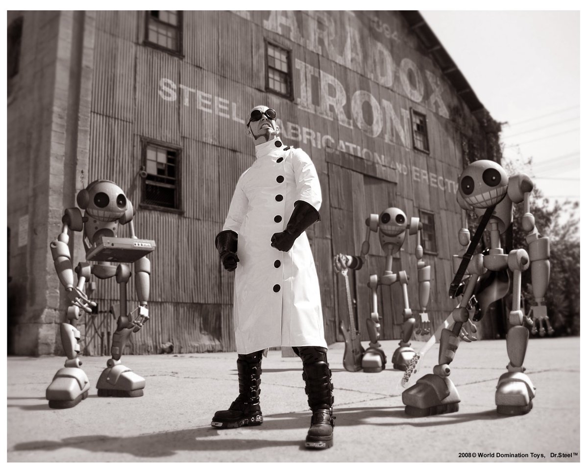 _Alic0rez_'s tweet photo. Dr Steel has unmatched aura https://t.co/p6WuloNNGN