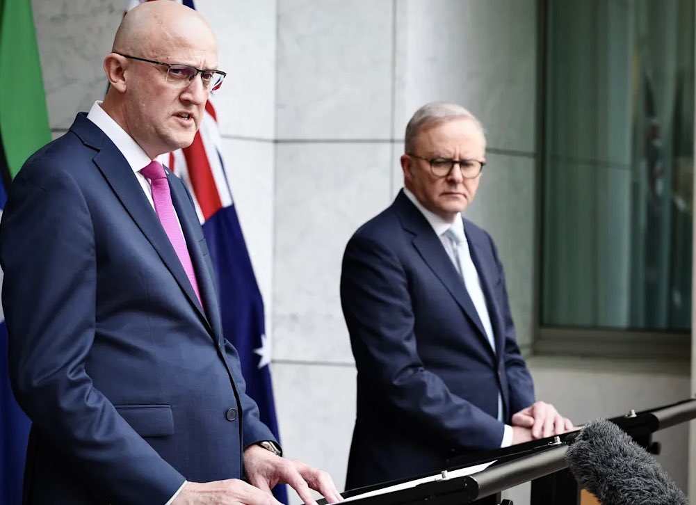 PeterCronau's tweet photo. Why is a spy agency allowed to announce important public policy?

Surely this is for the Minister to announce, debate, and be questioned on. 

Step by step, our democracy is being handed away. https://t.co/jgGKAXg0jJ