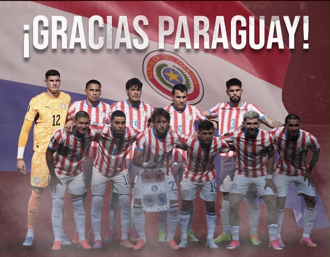 Edith2307's tweet photo. Mi Top 10... 🇵🇾🇵🇾🇵🇾🇵🇾🇵🇾 
Gracias @Albirroja
GIGANTES 👏👏👏
1 #OrlandoGil
2 #Cubas
3 #Galarza
4 #Enciso
5 #Almiron
6 #Mauricio
7 #GustavoGomez
8 #Caceres
9 #Alderete
10 #Canale
🇵🇾🇵🇾🇵🇾🇵🇾🇵🇾🇵🇾🇵🇾🇵🇾🇵🇾🇵🇾 https://t.co/SoeRWm1AI5