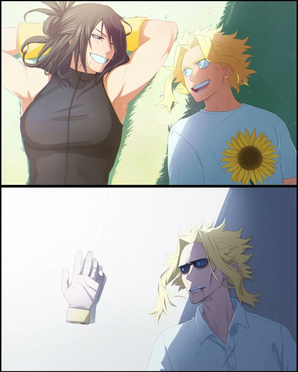 Mangaic2's tweet photo. Toshinori and Shimura All Might 💔 https://t.co/9vMF4LXnu1